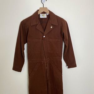 Big Bud Everyday Jumpsuit in Fudgesicle Brown